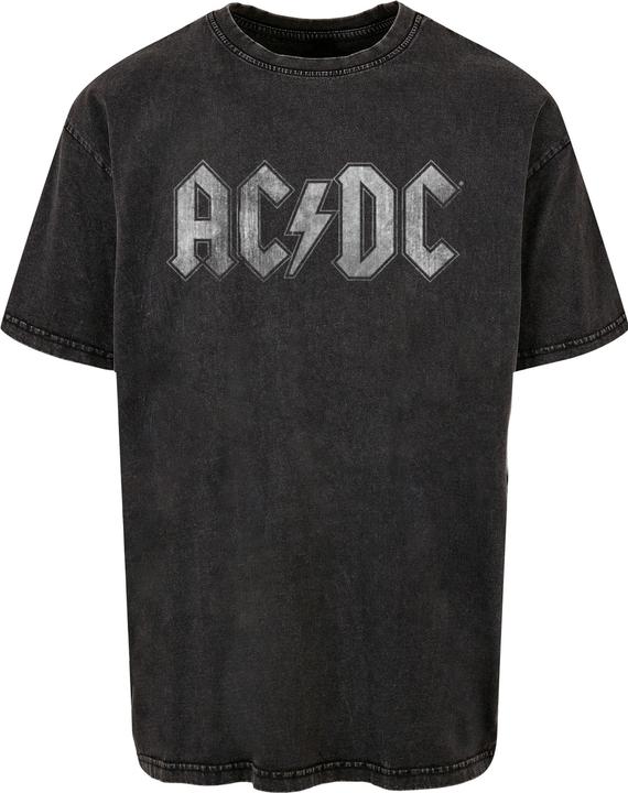 Produktbild Merchcode ACDC - Logo Acid Washed Oversize Tee - 165697 (XL)