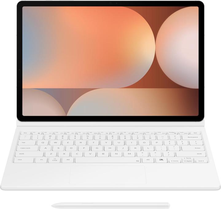 Produktbild Samsung Book Cover Keyboard Tab S10+/S9+/S9 FE+ White (Eng. Int., Galaxy Tab S9+, Galaxy Tab S10+, Galaxy Tab S9 FE+)