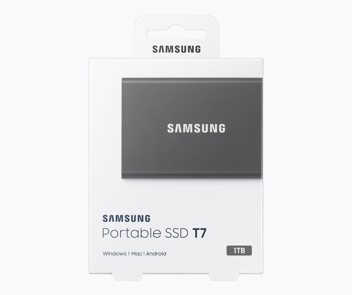 Immagine prodotto Samsung Portable T7 Titan Grey (1000 GB)