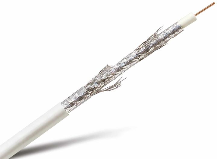 Produktbild Shiverpeaks Kabel SAT, Koaxial geschirmt 5-fach, DIGITAL CCS, 100m, Spu (125 dB, Antennenkabel)