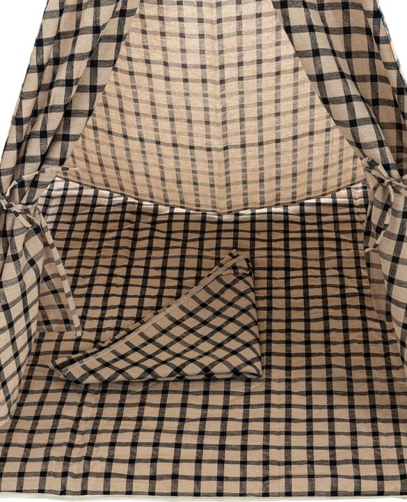 Actual product image CLP Play tent Esna, black checkered