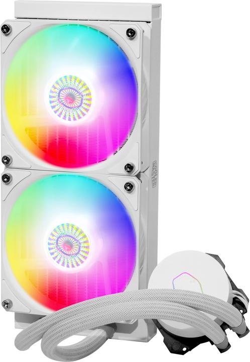 Produktbild Cooler Master MasterLiquid ML240L ARGB White Edition V2 Computergehäuse, Prozessorkühlung