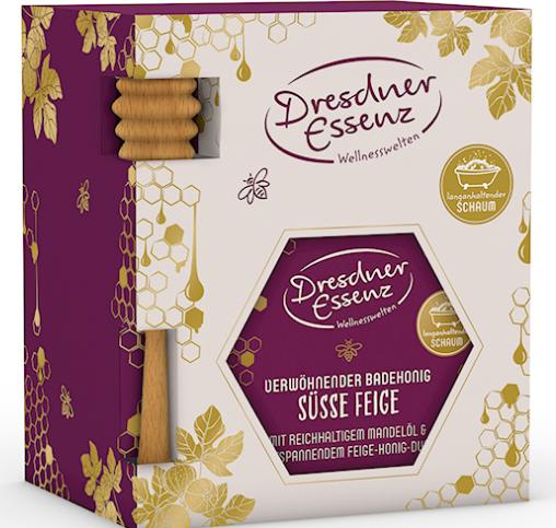 Produktbild Dresdner Essenz Badehonig süsse Feige (350 ml, Badepralinen)