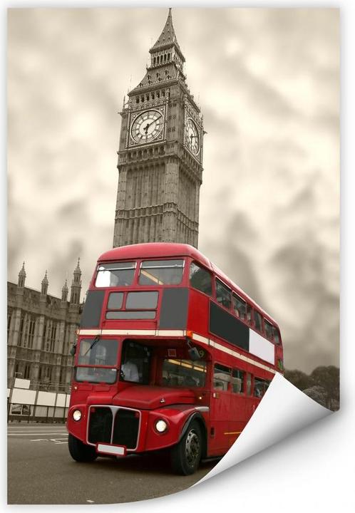 Actual product image Trenddeko Visit London (90 x 60 cm)