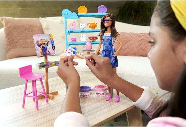 Actual product image Barbie Relax and Create Art Studio Playset and Doll