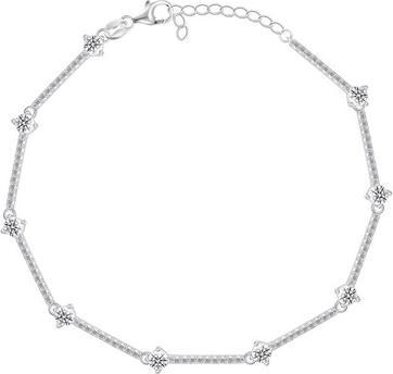 Produktbild Brilio Silver - Charming silver bracelet with zircons BRC72W