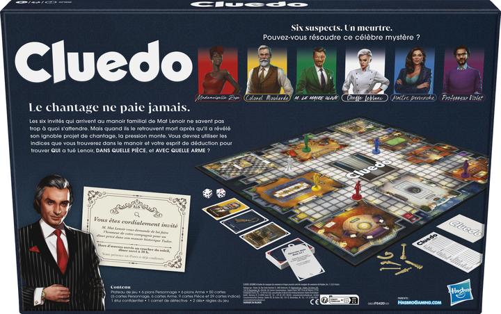 Actual product image Hasbro Gaming Cluedo (German)