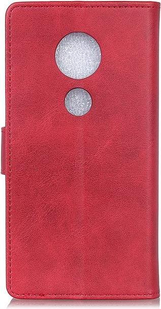 Productafbeelding MU Classic Classic IV Lederen Boekomslag Serie (Motorola Moto G7 Play)
