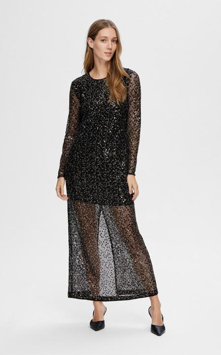 Actual product image Selected Femme Sequin Maxi Dress (40)