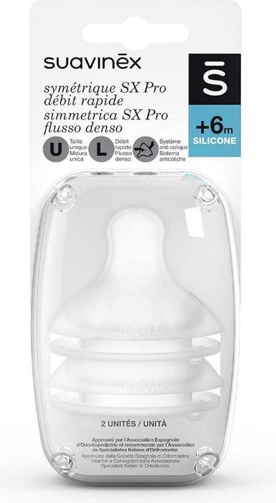 Image du produit Suavinex Tétine en silicone SX Pro 2 pcs. tétine L