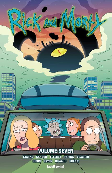 Actual product image Rick and Morty Vol. 7 (Pamela Ribon, Kyle Starks, Tini Howard and Magdalene Visaggio, English)