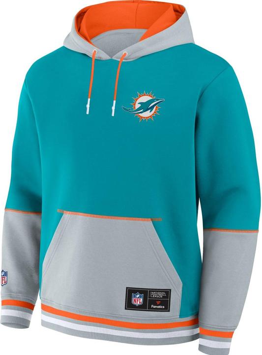 Immagine prodotto Fanatics Foundation Fleece Hoody - NFL Miami Dolphins - L (L)