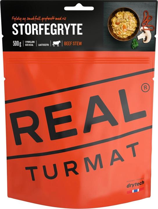Image du produit REAL Plat principal Boeuf aux légumes et riz (145 g)