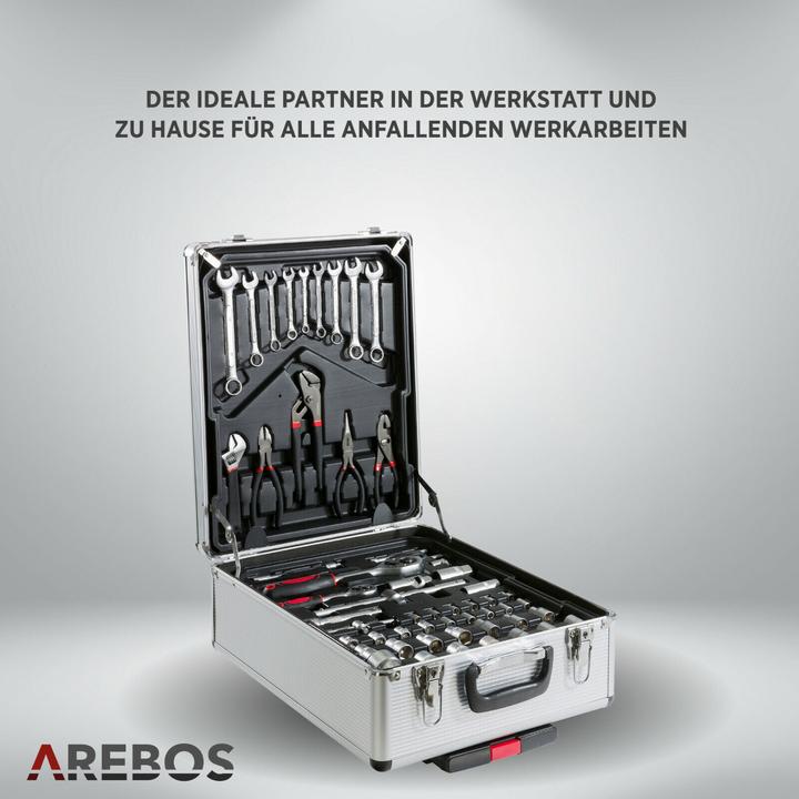 Produktbild Arebos Werkzeugkoffer (1200 Teile)