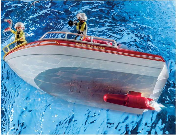 Produktbild Playmobil Feuerlöschboot (71598, Playmobil City Action)