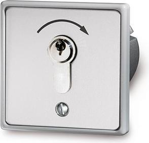 Actual product image Novoferm key-operated pushbutton 312 flush-mounted version, control of a garage door