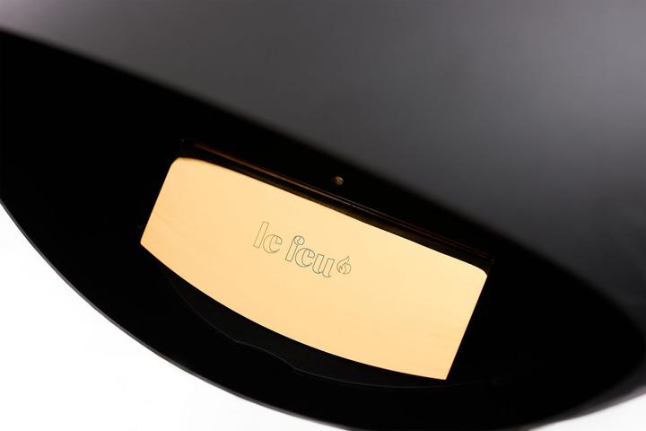 Image du produit Le Feu Bio Ethanol Cheminée Ground Steel Low Blanc - Rose Gold Edition