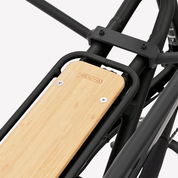 Produktbild Btwin E-Lastenfahrrad Cargobike R500E Longtail V2 schwarz