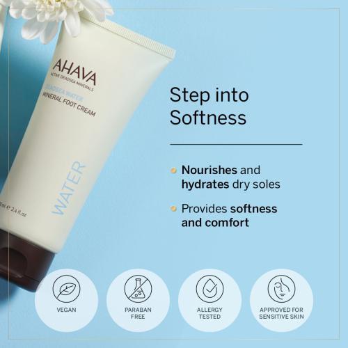 Produktbild Ahava Dead Sea Water Mineral (Fusscrème & Fussgel, 100 ml)