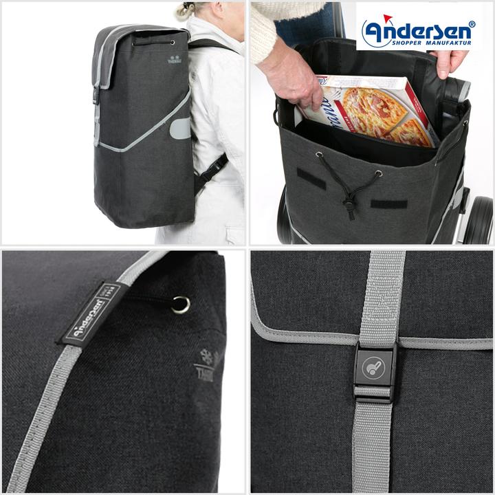 Actual product image Andersen Mikkel black