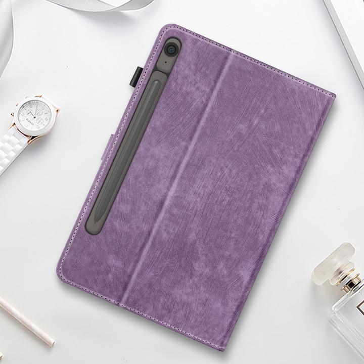 Actual product image Avizar Business case, compartments and stand function Series (Galaxy Tab S9 FE)