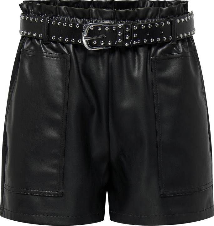 Produktbild JdY JDYMAYA Hohe Taille Normal geschnitten Kunstledershorts Kunstledershorts (XL)