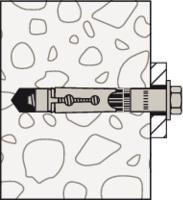 Actual product image Fischer High performance anchor R 88593 FH II 24/ 25 S A 4 (8 pcs.)
