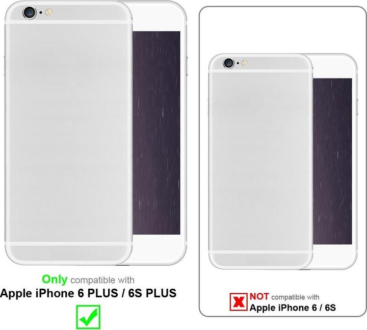 Productafbeelding Cadorabo TPU 360 graden hoesje (Apple iPhone 6 Plus)