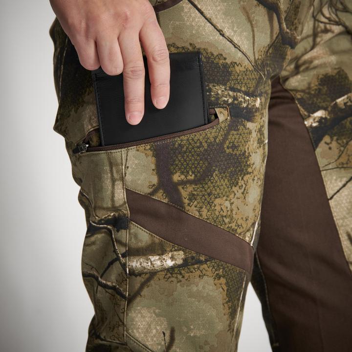 Image du produit Solognac Pantalon Chasse Femme 500 Silencieux Respirant Camouflage (46)