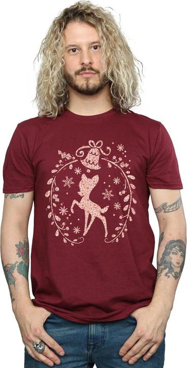Produktbild Disney Bambi Christmas Wreath TShirt (XL)