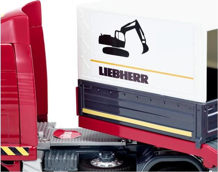 Produktbild Siku Zubehörset Control Tieflader und Zugmaschine, 1:32, 308x158x68 mm, ab 3+