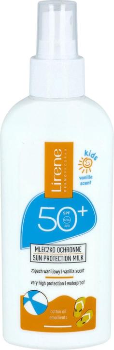 Produktbild Lirene Sun Kids Protective Milk For Children With Vanilla Scent Spf50 150Ml (Sonnenmilch, SPF 50, 150 ml)