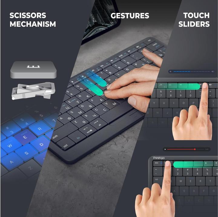 Produktbild Prestigio Click & Touch 2 (CH, Kabelgebunden, Kabellos)