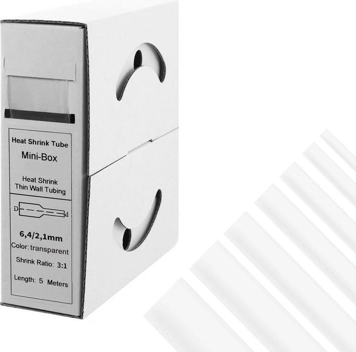 Actual product image Offgridtec Heat-shrink tubing with transparent adhesive Ratio 3:1 (1 x)