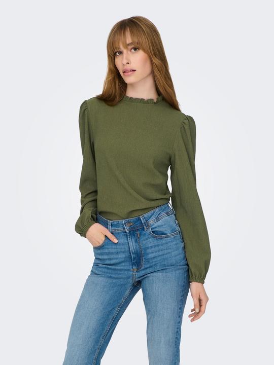 Immagine prodotto JdY Top a fantasia con maniche lunghe (XL)
