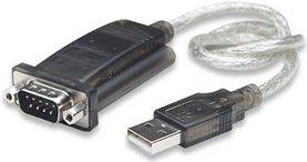 Immagine prodotto Manhattan USB A — RS-232 (0.45 m, VGA)