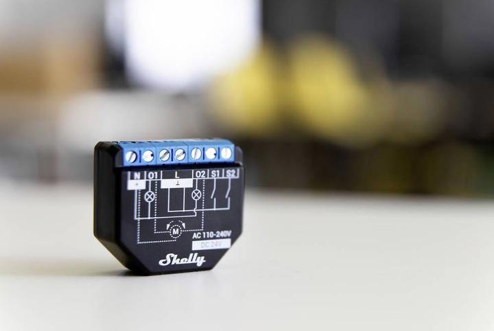 Actual product image Shelly Plus 2PM (Switch actuator)