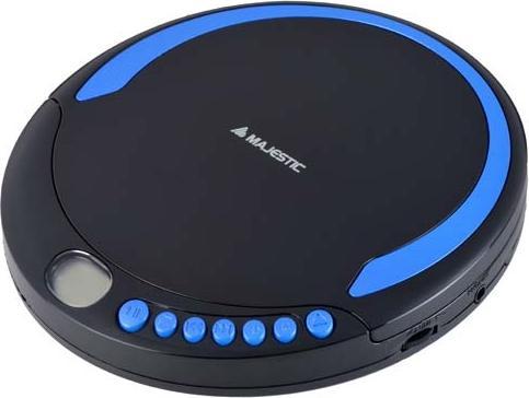 Immagine prodotto Majestic New DM-1550 Lettore CD portatile Nero, Blu