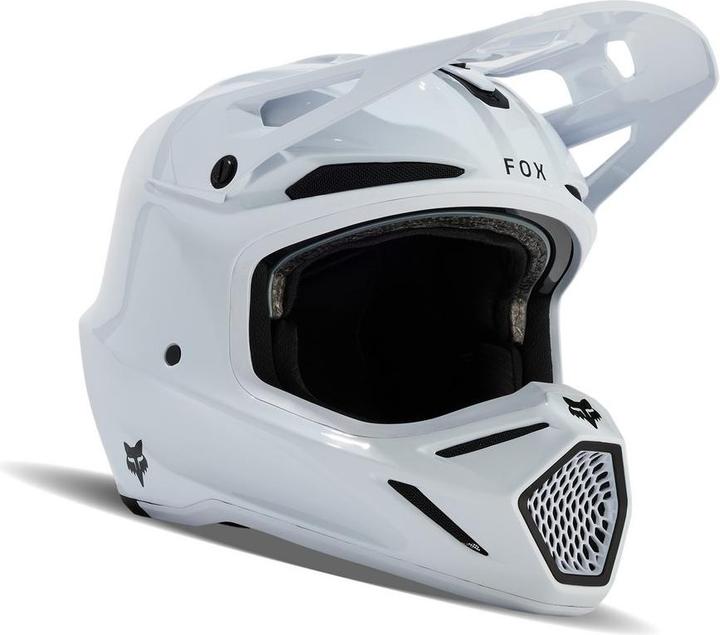Actual product image Fox V3 RS Carbon Solid Helmet (54 cm)