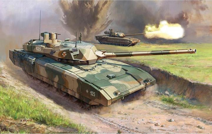 Actual product image 1:72 T-14 Armata Russian Battle Tank
