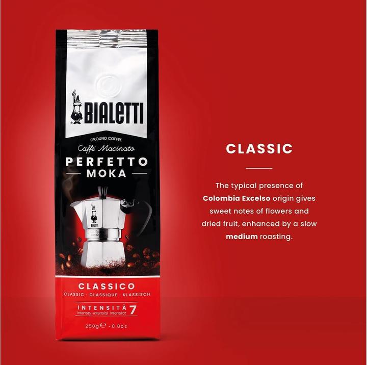 Image du produit Bialetti Classico (Torréfaction moyenne, 250 g)