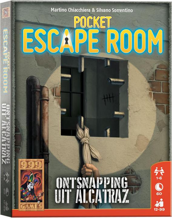 Produktbild 999Games Pocket Escape Room: Escape from Alcatraz Brainteaser