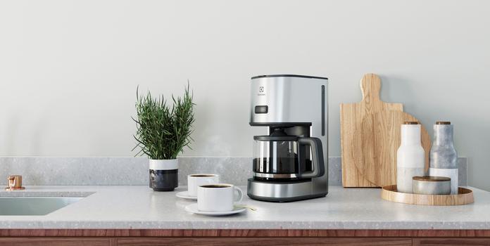 Image du produit Electrolux E4CM1-4ST Cafetière à filtre automatique/manuelle 1,65 L