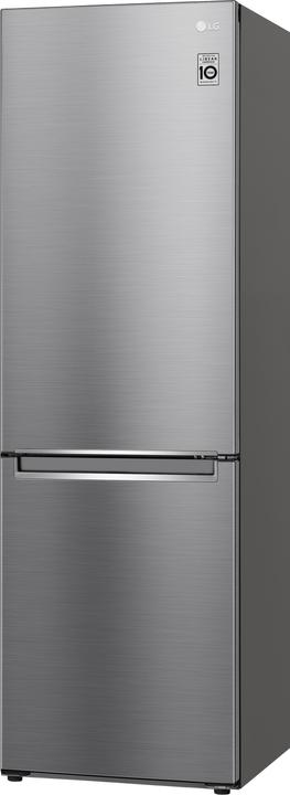LG GBB61PZGFN Front: Steel, height 186 cm (341 l)