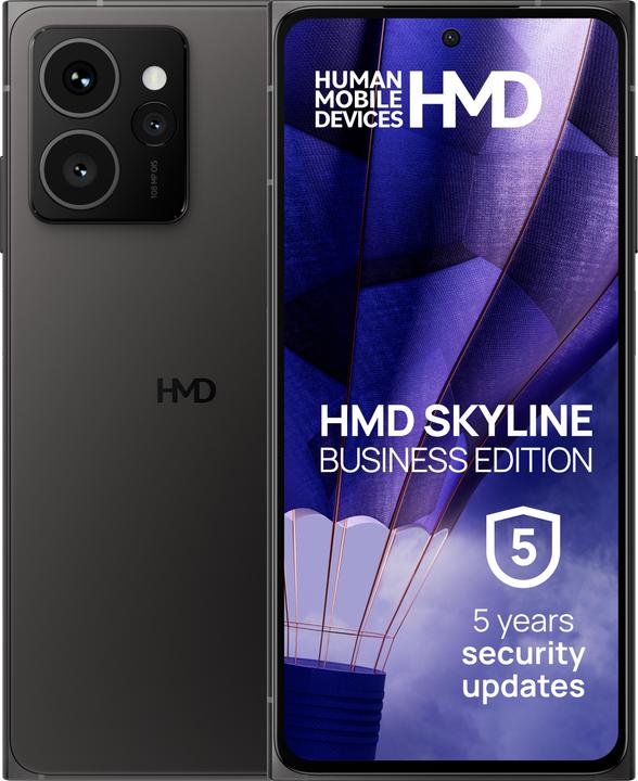Nokia HMD Skyline Business Edition (128 GB, Twisted Black, 6.54", SIM + eSIM, 108 Mpx, 5G)