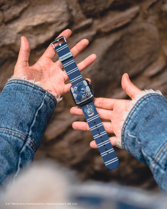 Image du produit Moby Fox Bracelet montre connectée Serdaigle Harry Potter (22 mm, Acier inoxydable, Silicone)