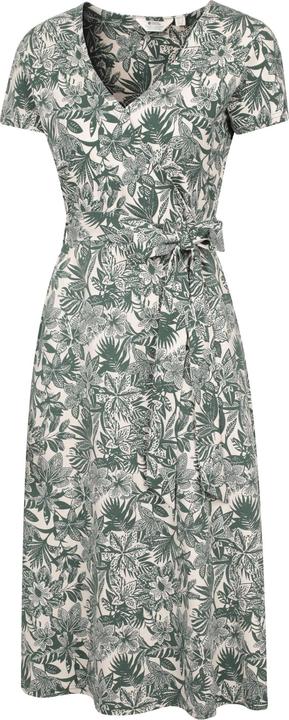Actual product image Mountain Warehouse Womens/Ladies Santorini Floral Wrap Midi Dress (32 D)