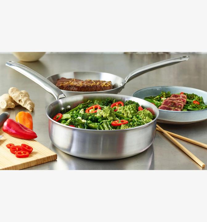 Immagine prodotto de Buyer Padella Alchimy (28 cm, Padella per friggere, Acciaio inossidabile)