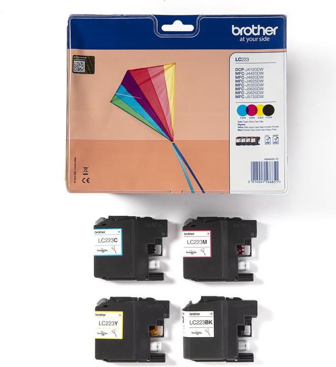Produktbild Brother LC-223 Value Pack (M, Y, BK, C)