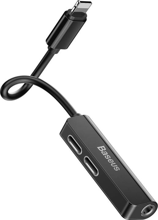 Immagine prodotto Baseus Adattatore L52 3 in 1 (Lightning, Jack da 3.5mm)